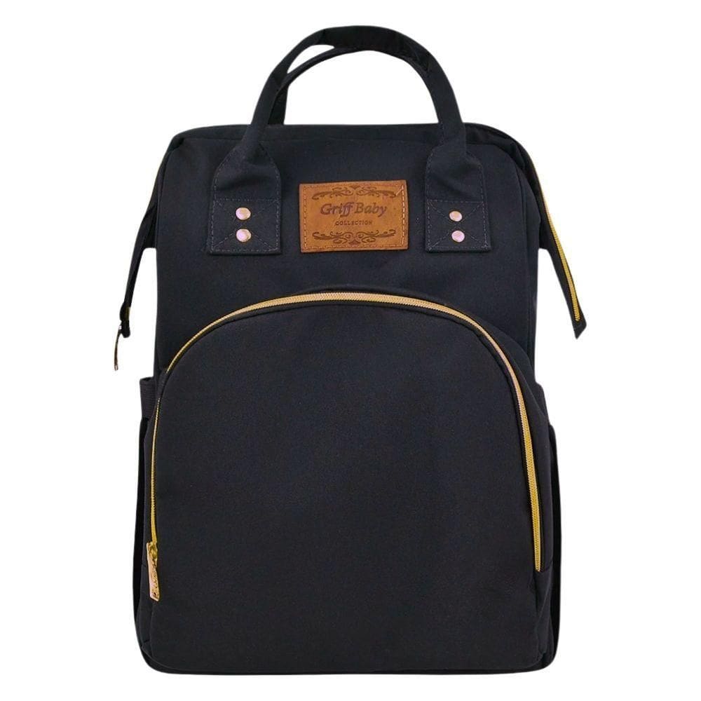 Mochila Maternidade Basic Baby Classic Style Preto