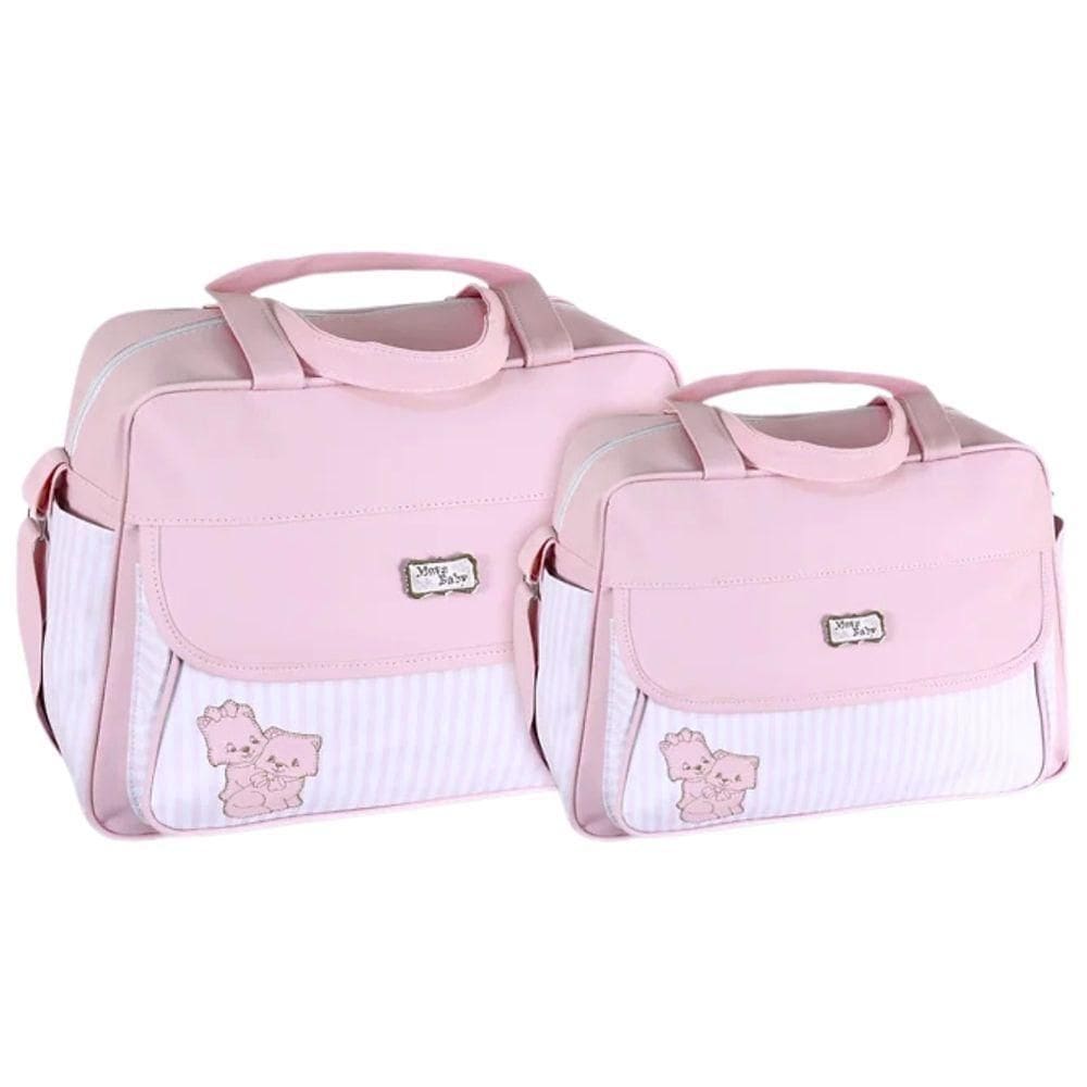 Kit Bolsas Maternidade Baby Style Rosa