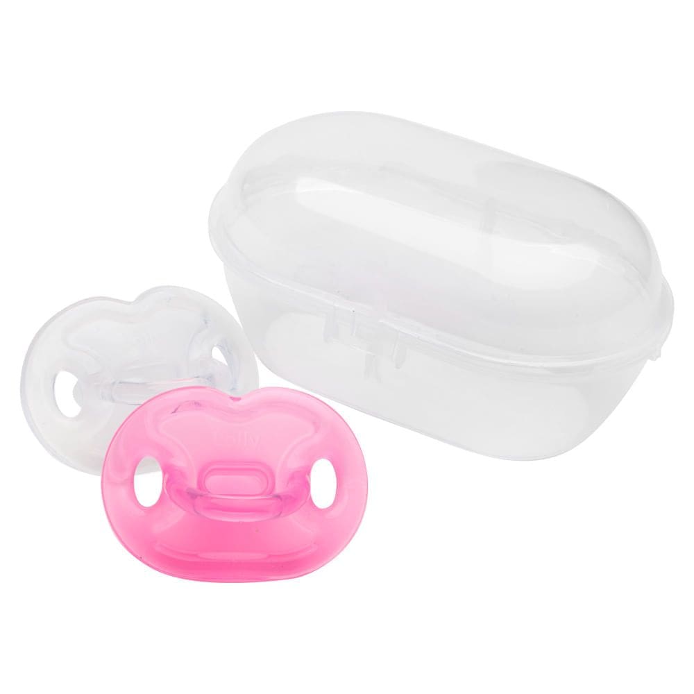 Chupeta Lolly 100% Silicone Tamanho 2 +6 Meses Girls Cores diversas 2 Unidades