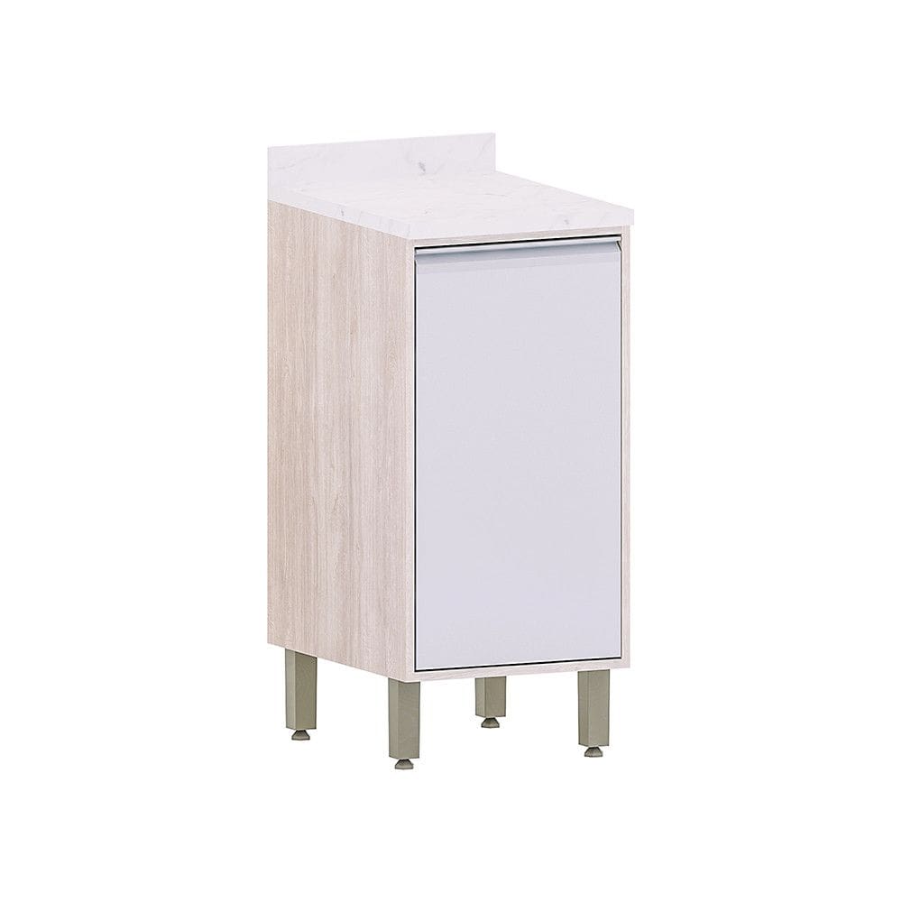 Balcão de Cozinha com Tampo 40cm 1 Porta Art Luciane Móveis