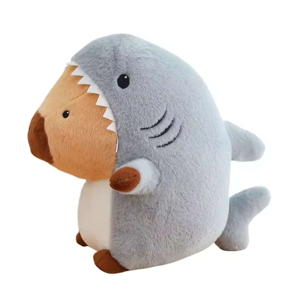 Brinquedo de Pelúcia Adorável- Capivara Tubarão
