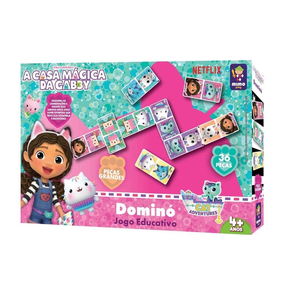Jogo Dominó da Gabby - Mimo