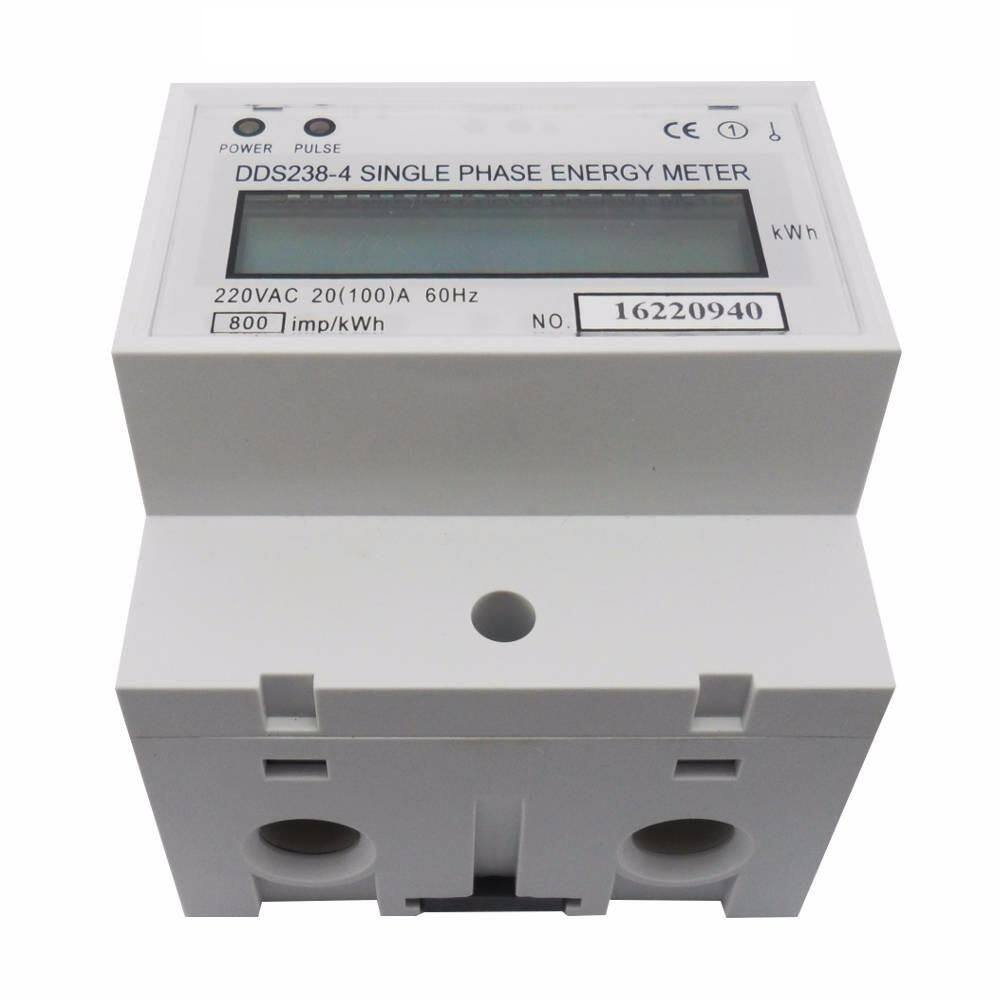 Medidor Consumo Energia Monofasico 220V 100A Wattimetro Ac