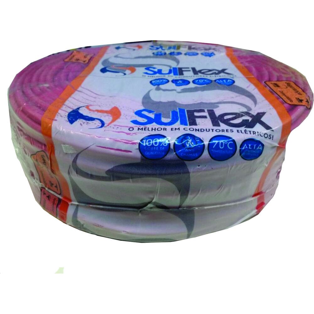 Cabo Flexível 4mm 750V 100m Sulflex