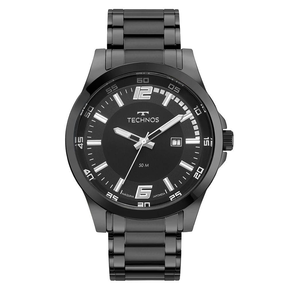 Relógio Technos Masculino Racer Básico Preto - 2115UBH/1P