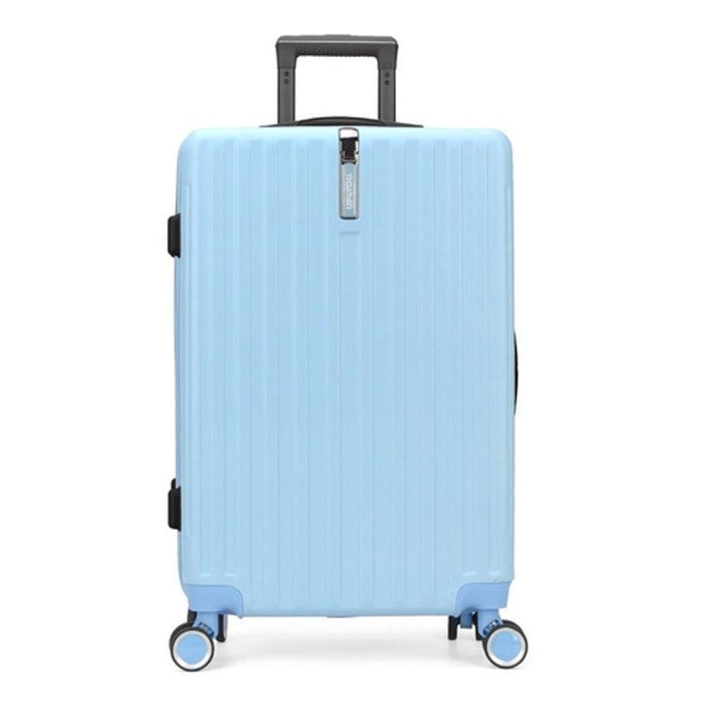 Mala De Viagem Pequena Bordo Abs Cad Embutido Tsa - Azul