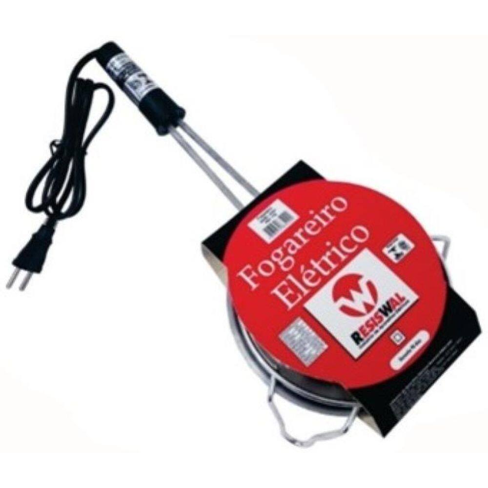 Fogao Fogareiro Eletrico 800W/220V 01 Boca Resiswal