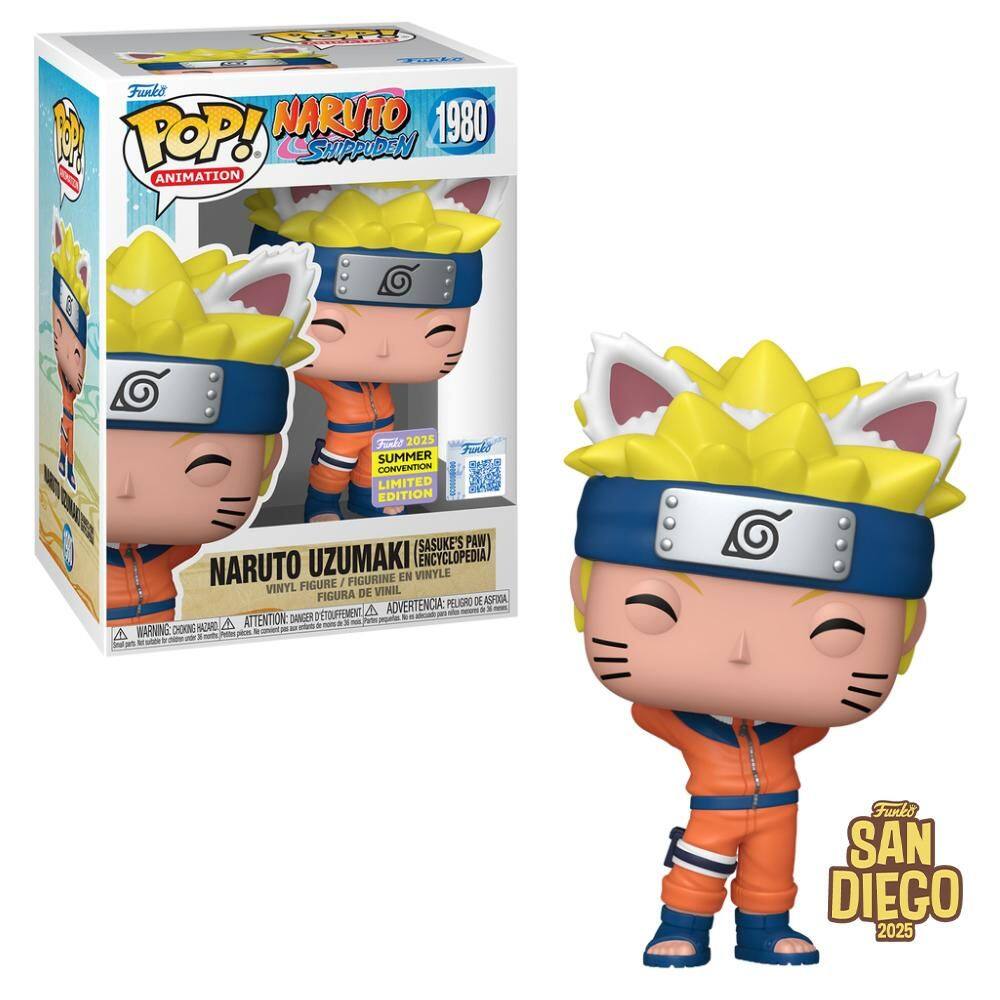 Boneco Funko Pop! SDCC25 Naruto Shippuden Patas do Sasuke