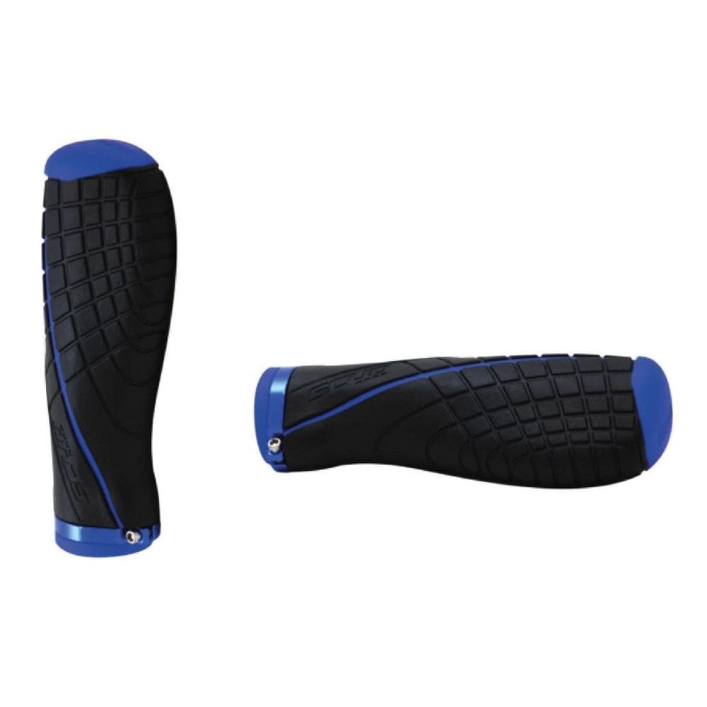 Manopla Ergonômica Scud Concept Titan Cbx 250 Cb300 Azul