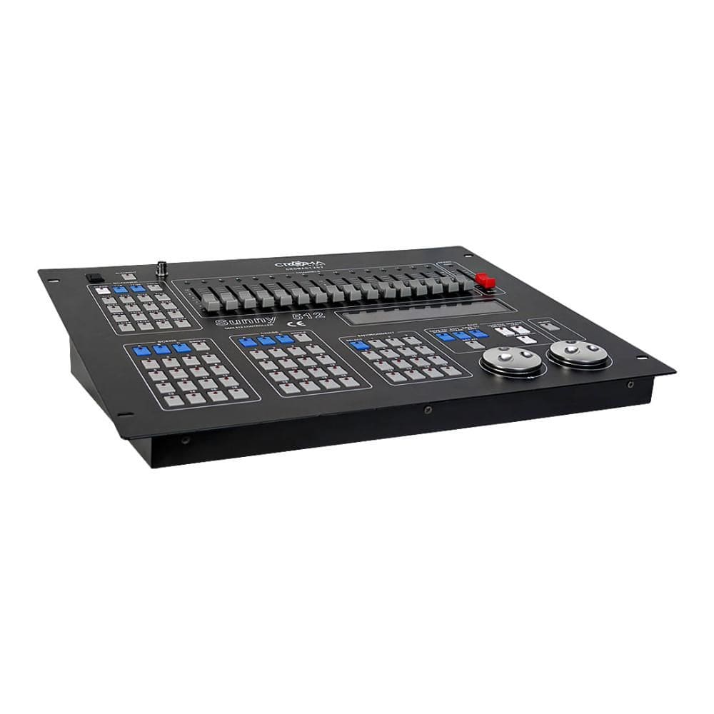 Mesa de Iluminação DMX com 512 canais Croma CROMA512SY