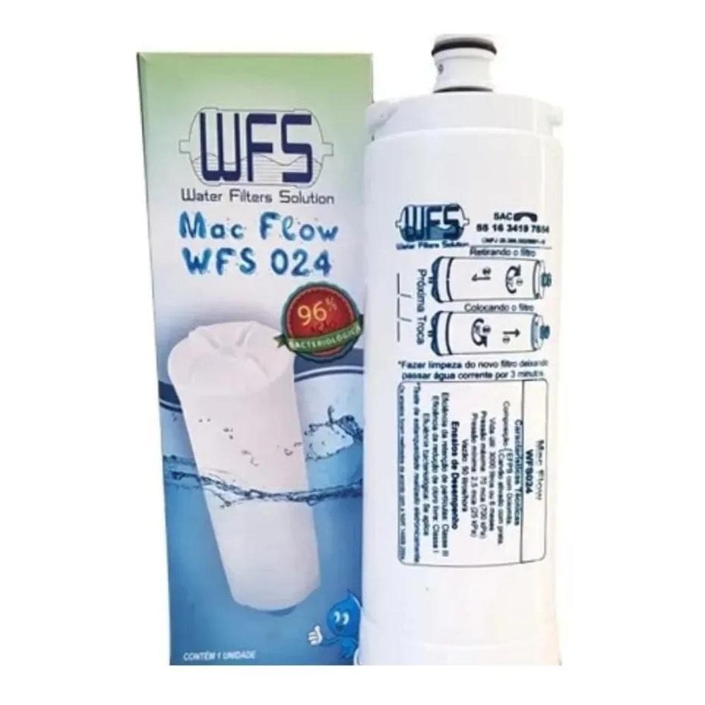 Refil Filtro Para Purificadores Newmaq Newup Wfs 024