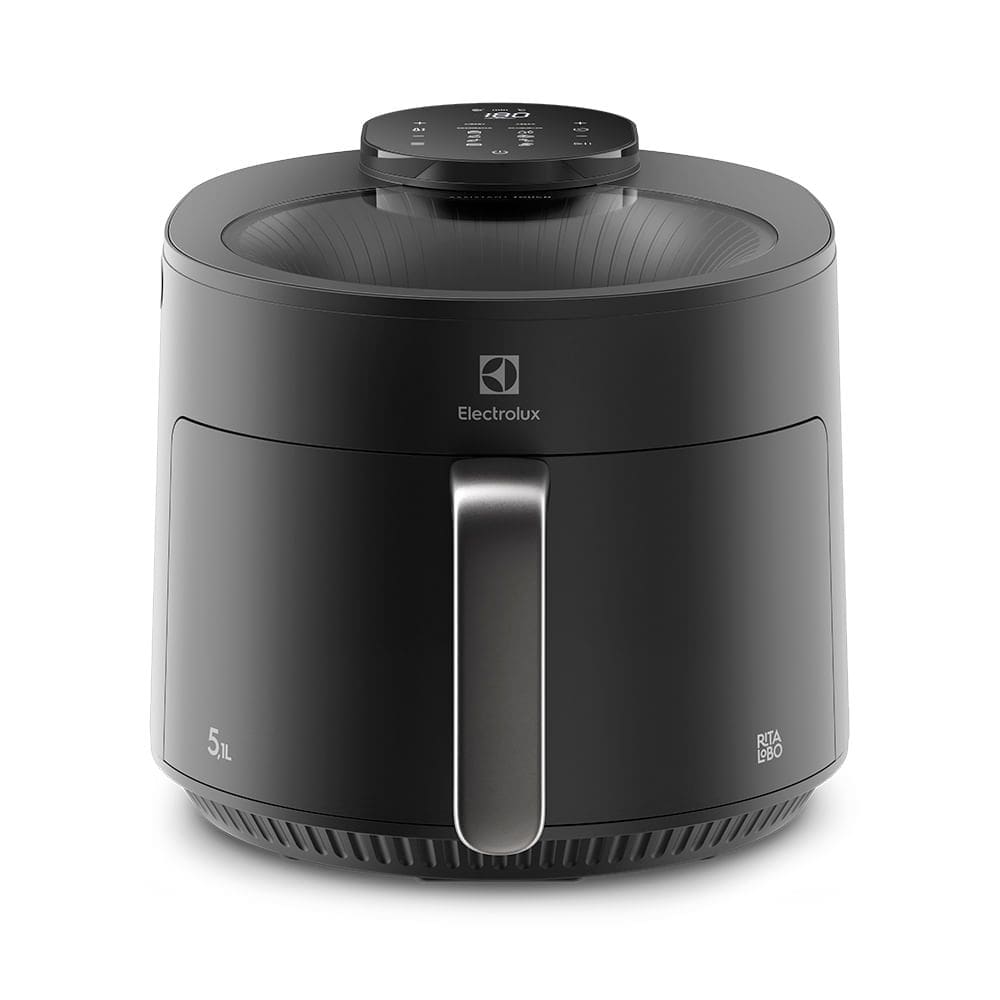 Air Fryer Electrolux por Rita Lobo 5,1L Cinza Expert c/Visor 1500W (EAF170)