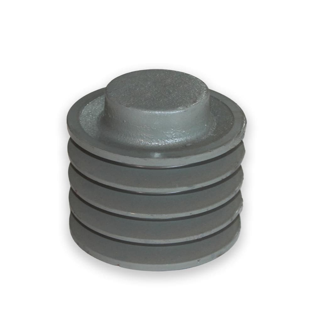 Polia Ferro Fundido 120mm 4 Canais - Uso Industrial