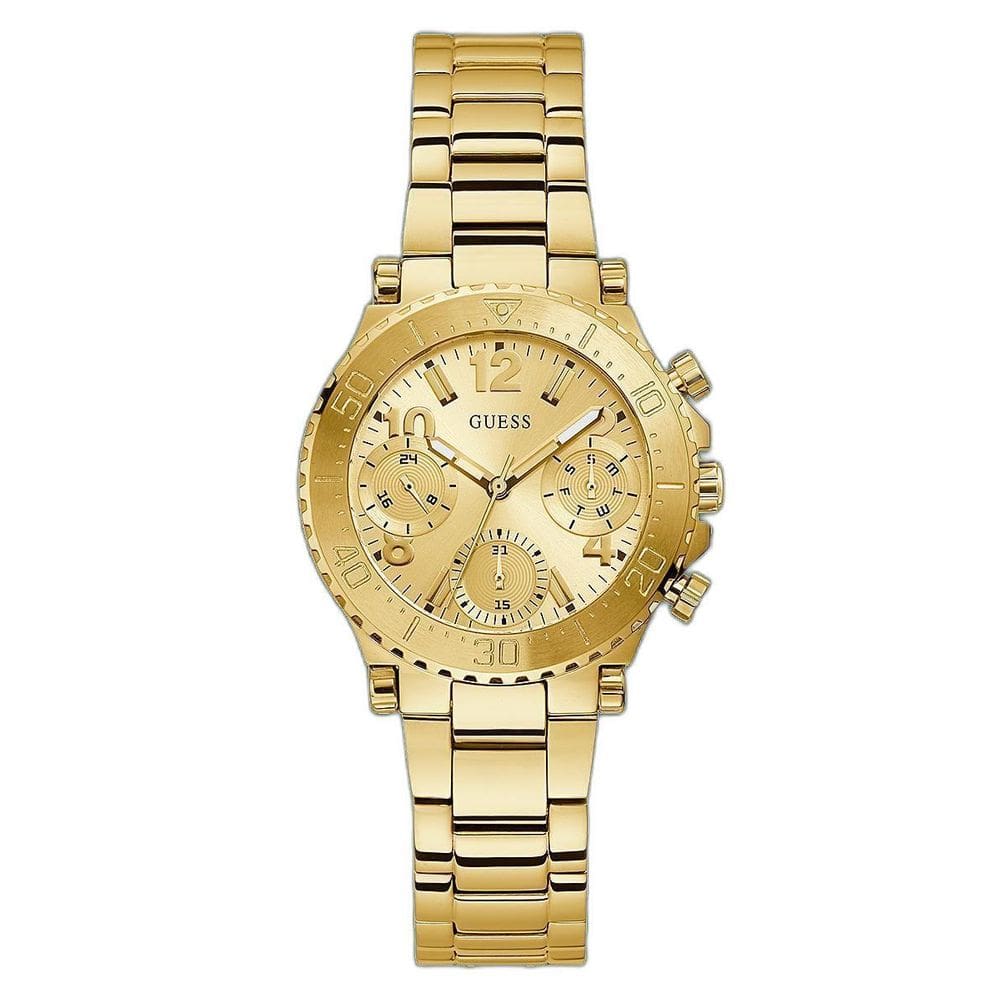 Relógio Feminino Guess Aço Dourado Gw0465L1