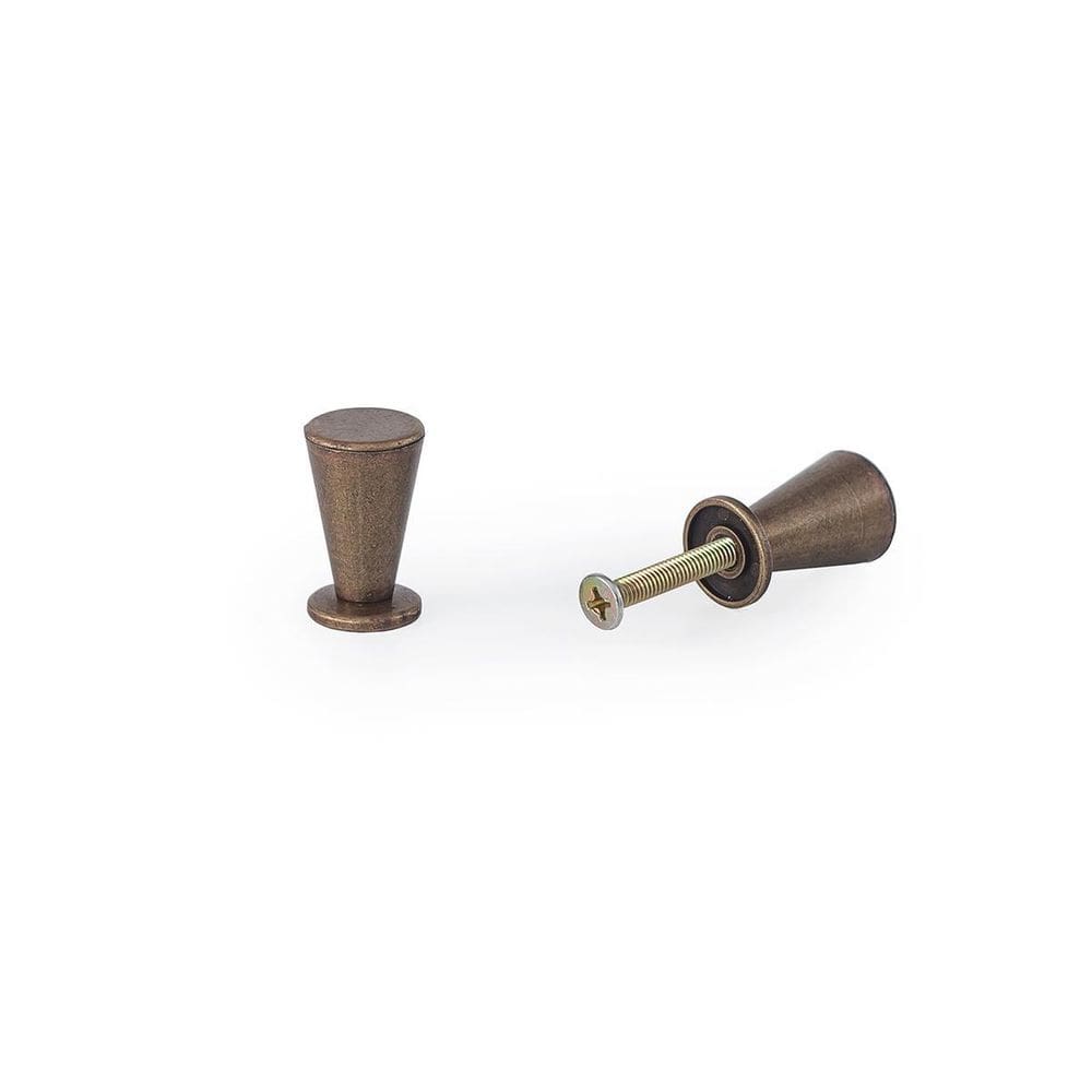 Kit 10 Puxador Tulipa Ponto Puxadores Gaveta Armario