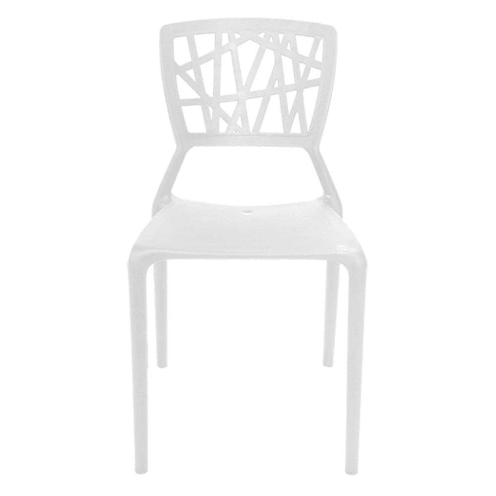 Cadeira Trama Branca de Plático Arqplast