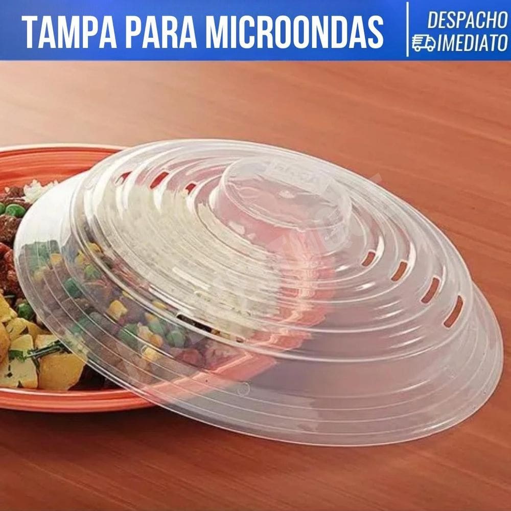 Tampa Transparente Para Micro-Ondas