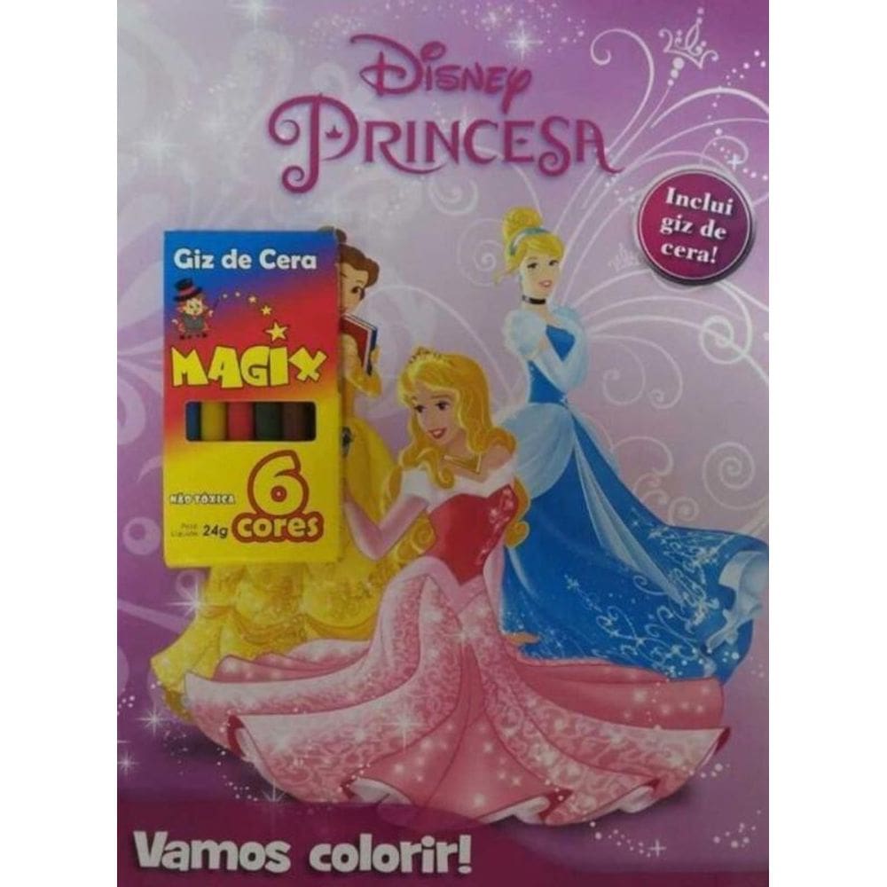 Disney - Vamos Colorir - Princesas