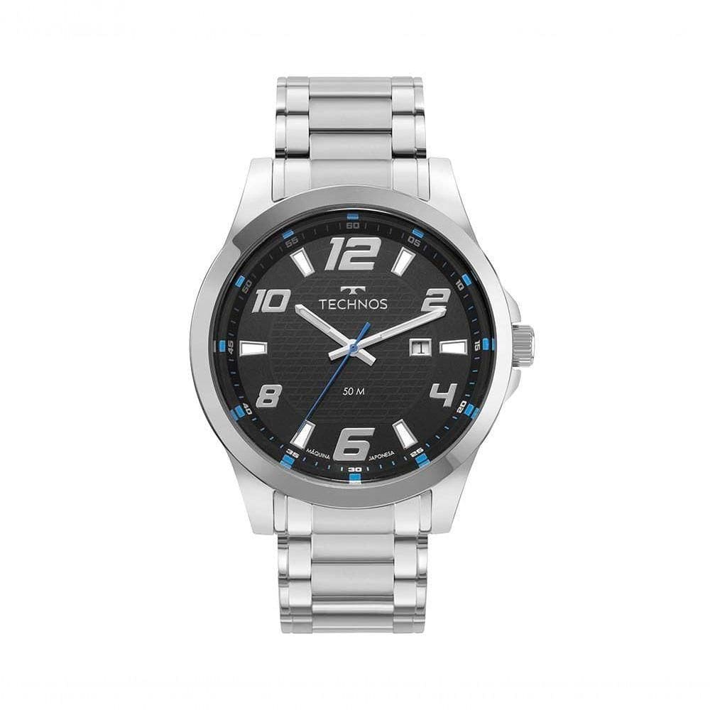 Relógio Technos Masculino Racer Básico Prata - 2115UBB/1P