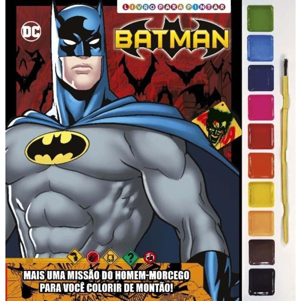 Livro Para Pintar - Batman