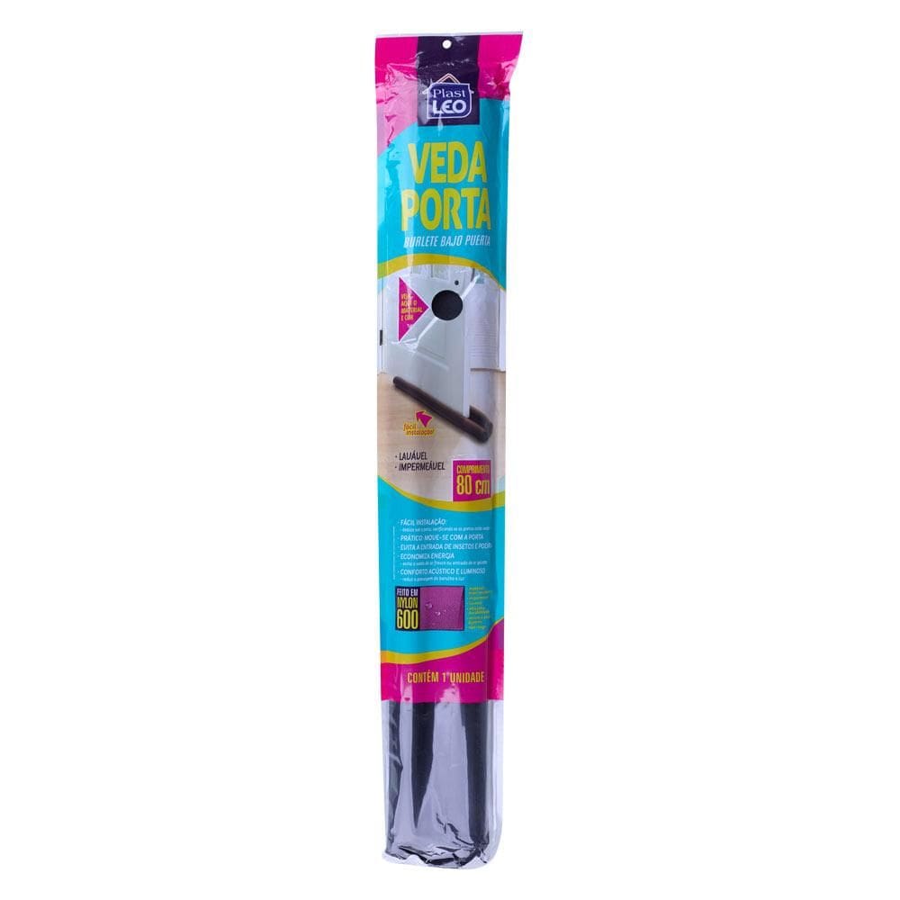 Veda Porta Lavável Impermeável Nylon Plast Leo