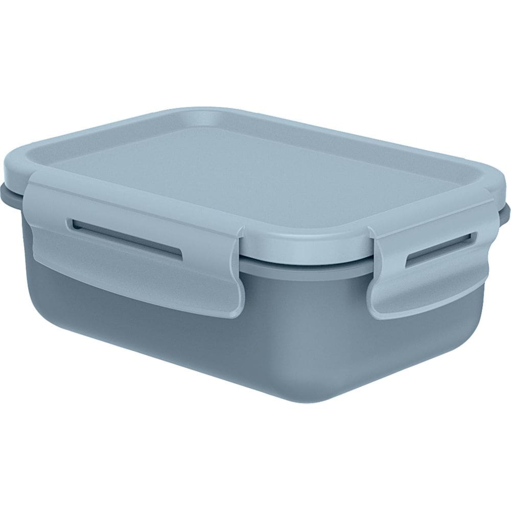 Marmiteira Hermética Quadrada 110 Martiplast Azul