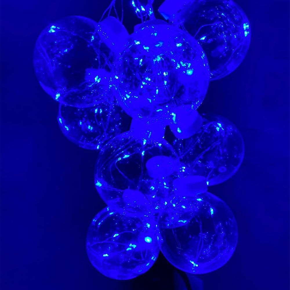 Varal Led 10 Lâmpadas Bola Incandescentes