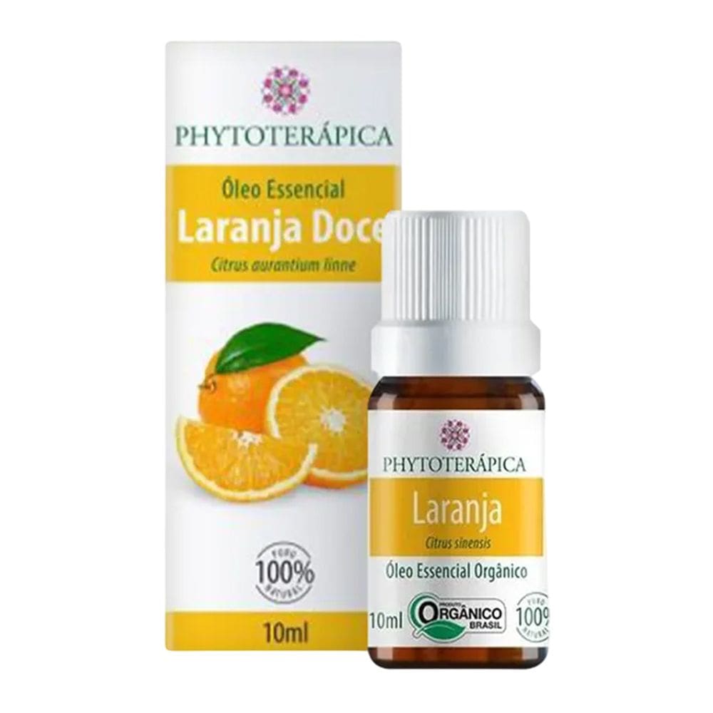 Óleo Essencial de Laranja Doce Orgânico Phytoterápica 10ml