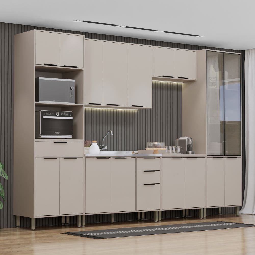 Cozinha Modulada 6 Peças sem Tampo Stylo Luciane