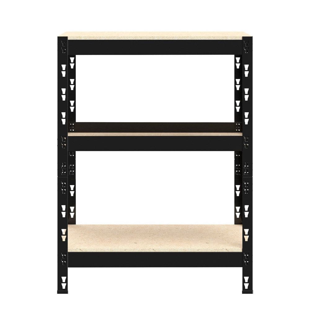Preteleira para Cozinha Estante Multiuso Decore Preto/Crú
