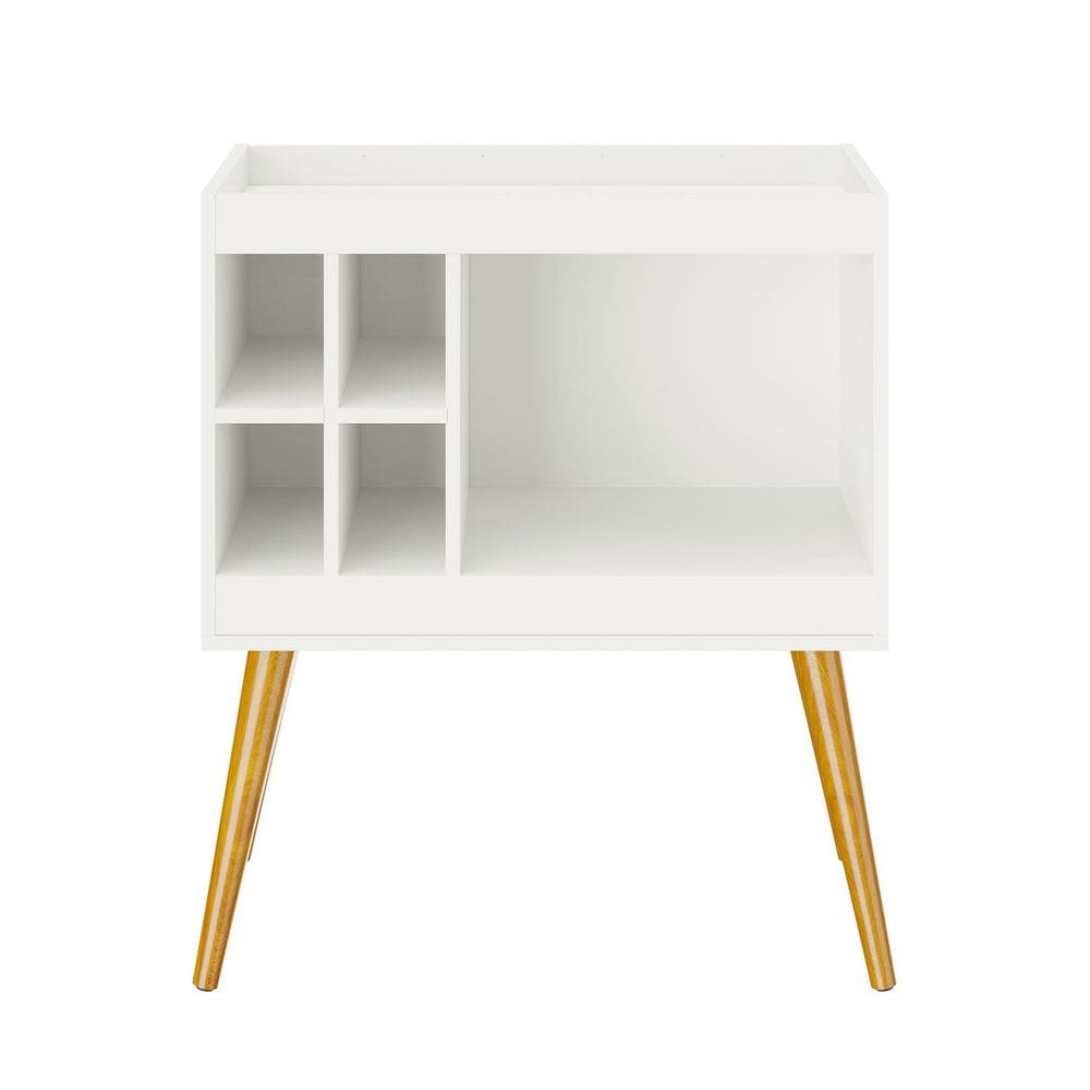 Rack Adega Tv 20 Polegadas 81,5cm X 70,0cm Decore Branco