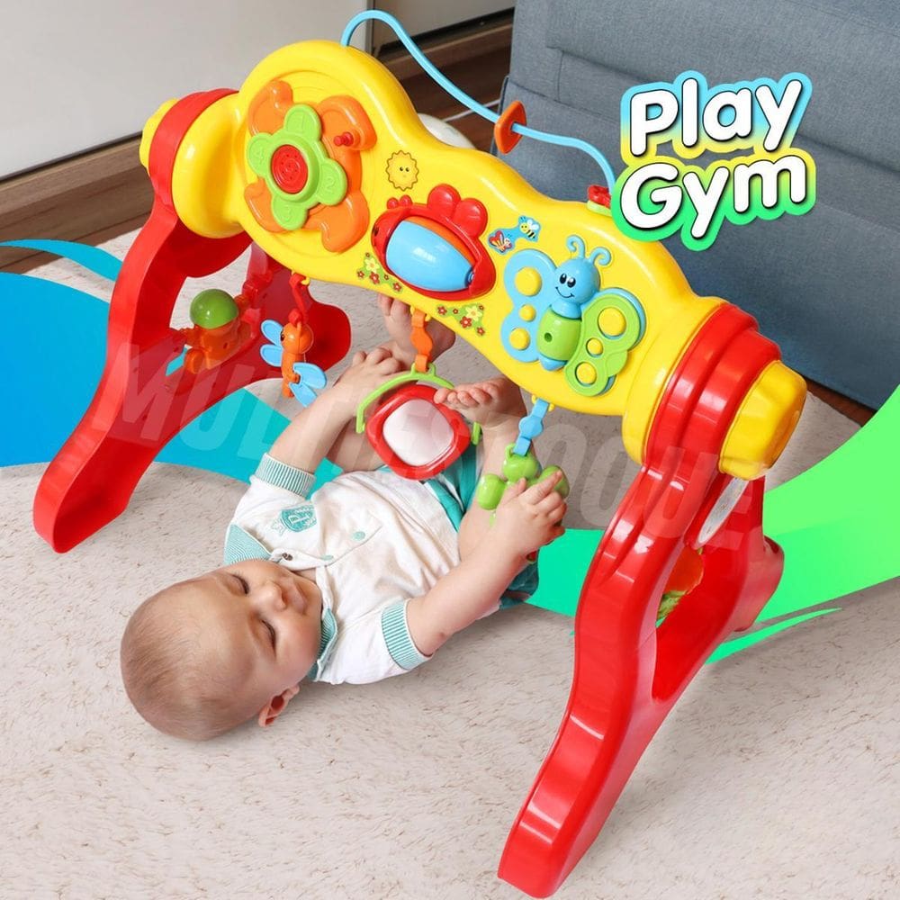 Play Gym Infantil 3 Em 1 Com Som - Centro De Atividades