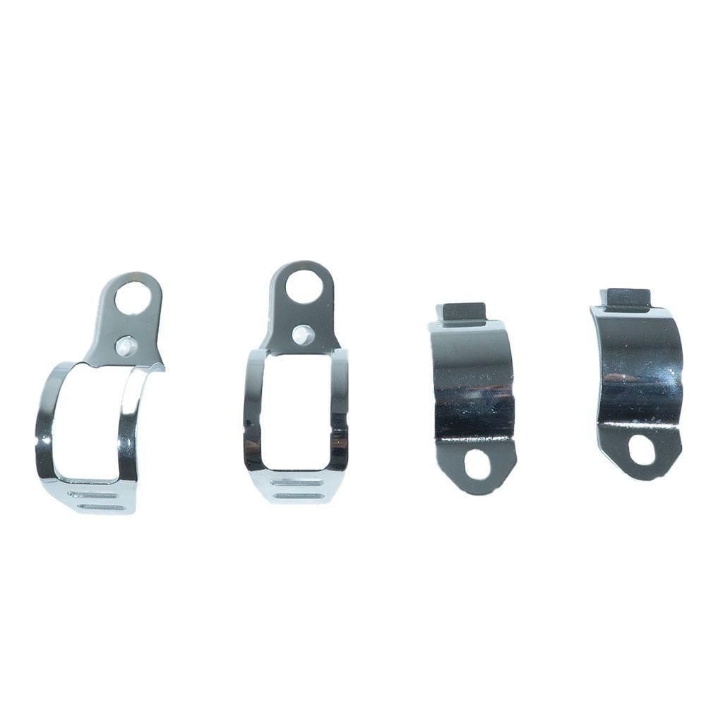 Adaptador Setas Dianteiras Scooter X10 X11 X12 Cromado
