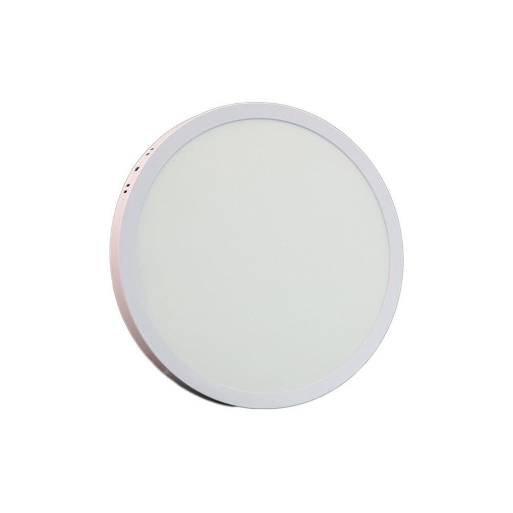 Painel Led Redondo Sobrepor 24w 4000k Bivolt Foxlux Branco