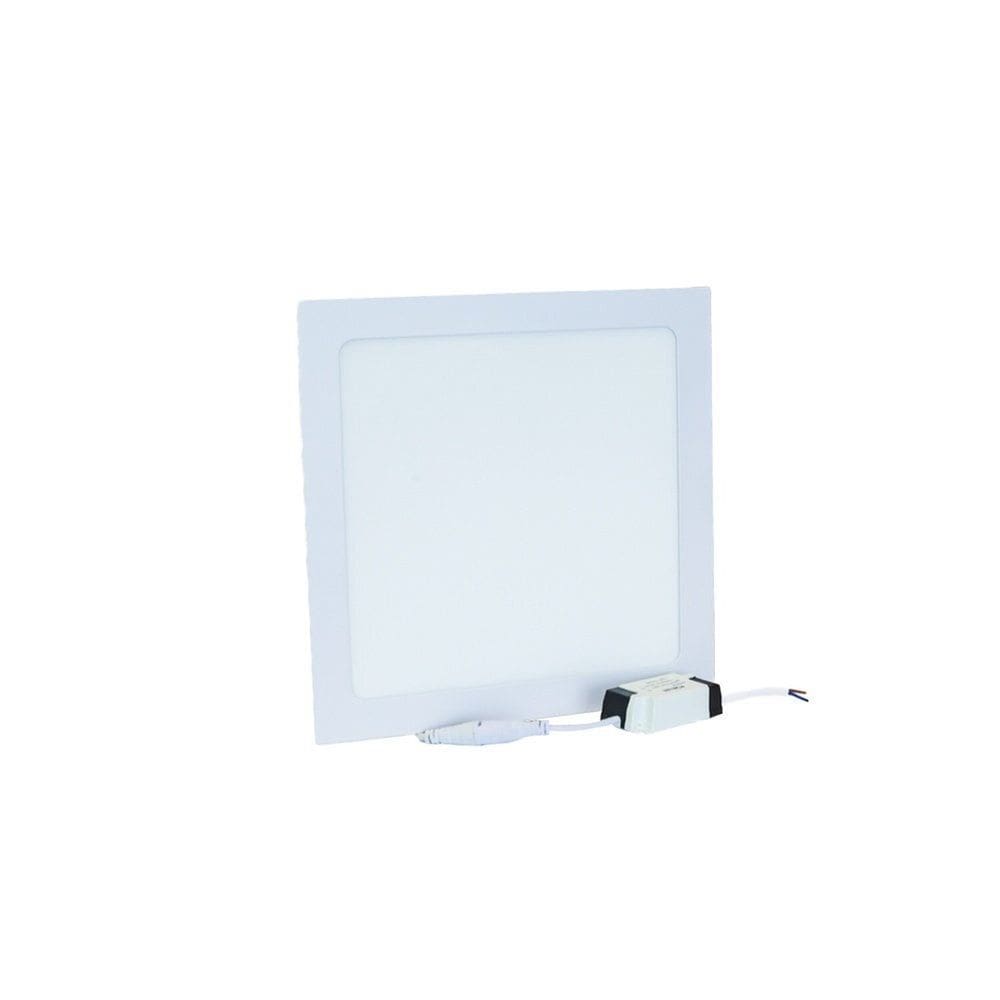 Painel Led Quadrado Embutir 18w 3000k Bivolt Foxlux Branco