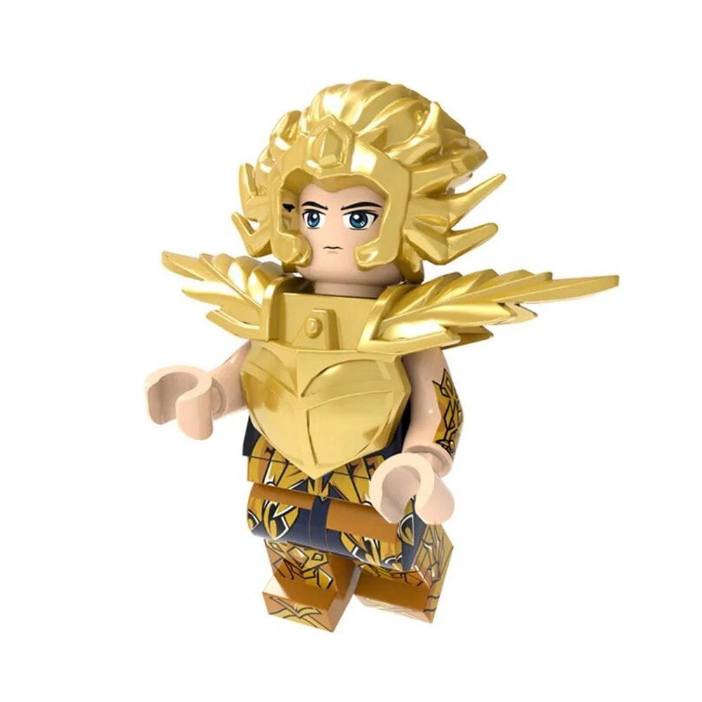 Boneco Cavaleiros Do Zodiaco Blocos De Montar Escolha