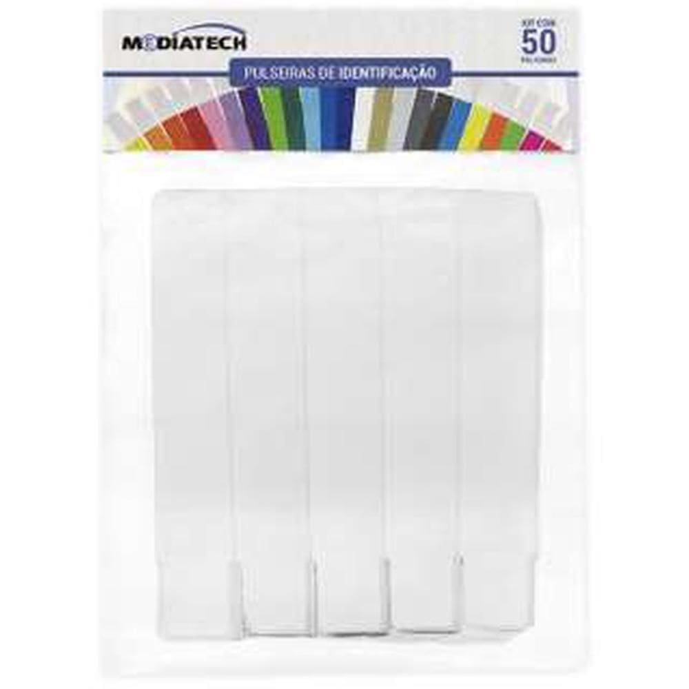Pulseira Identificacao Branco