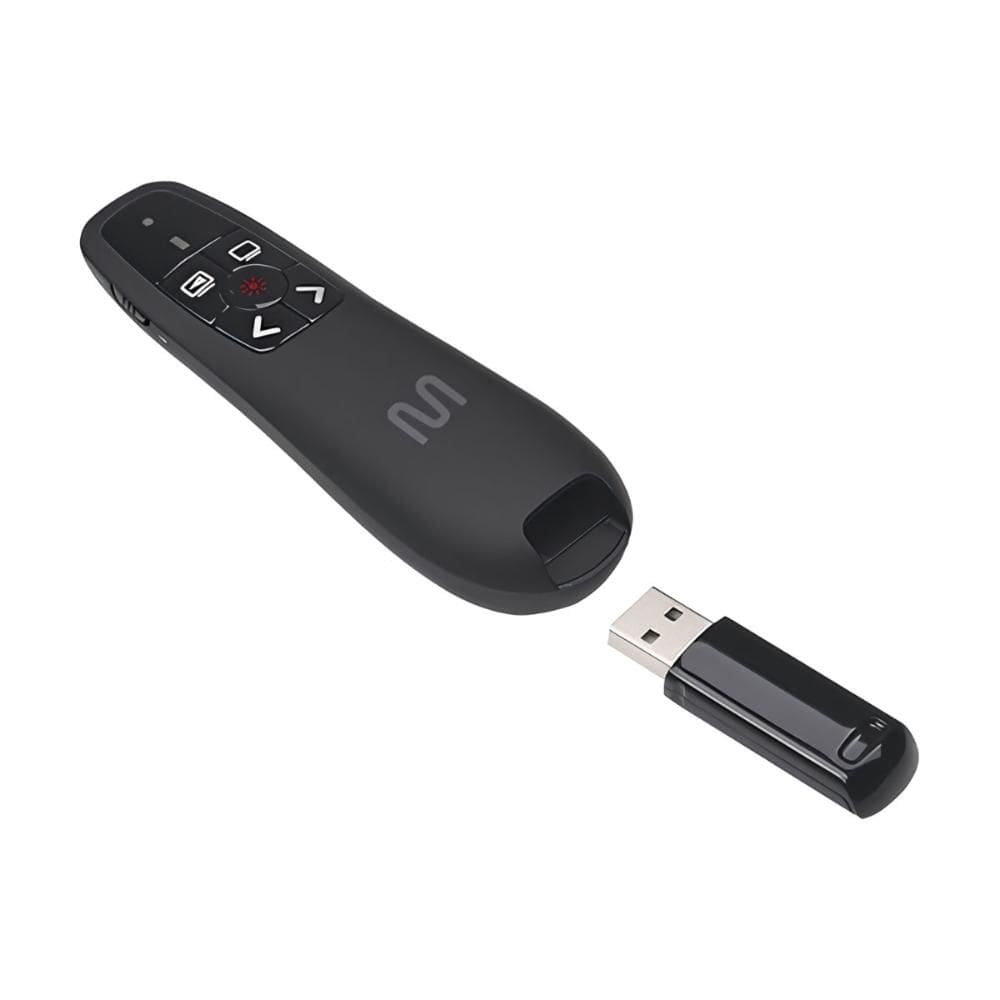 Apresentador Laser Multilaser PS200 - sem Fio - Alcance de 30 Metros - Preto - AC385