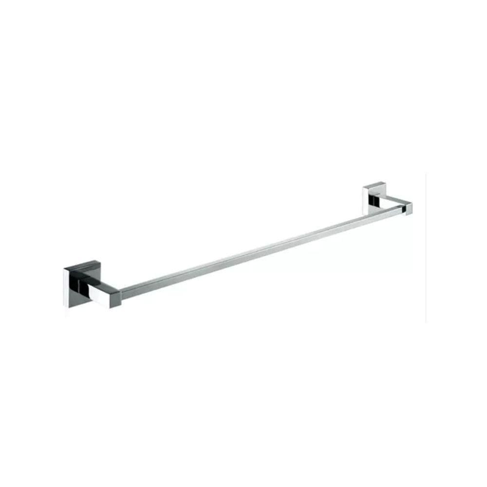 Porta Toalha Simples Luxo Quadrado Inox