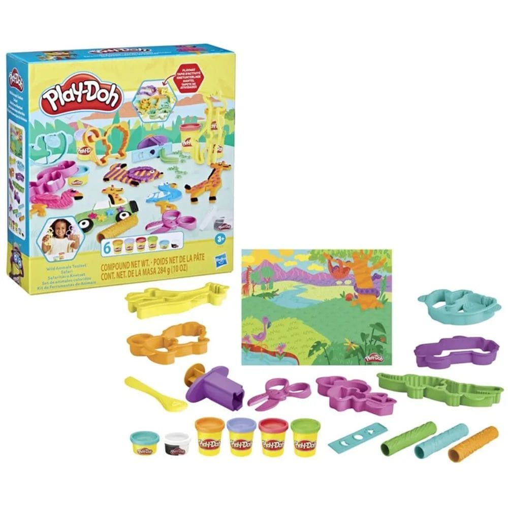 Massinha De Modelar Play Doh Animais Selvagens (F7213) - Hasbro