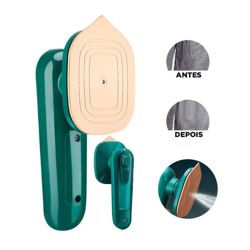 Ferro Passar Portátil Viagem Avião Turbo sistema de vaporização