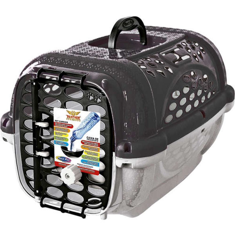 Plast Pet Caixa Transporte Panther Nº1 Preto (417)