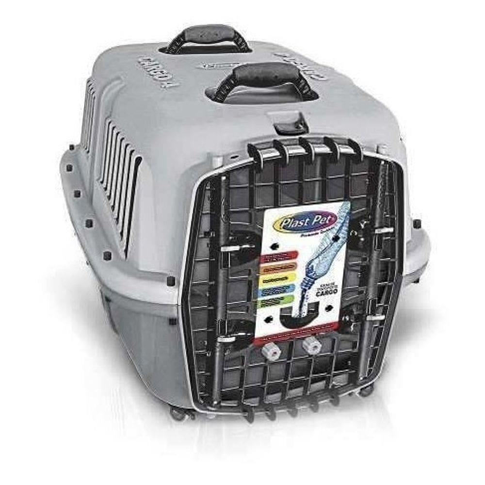 Plast Pet Caixa Transporte Cargo Kennel Taupe n5