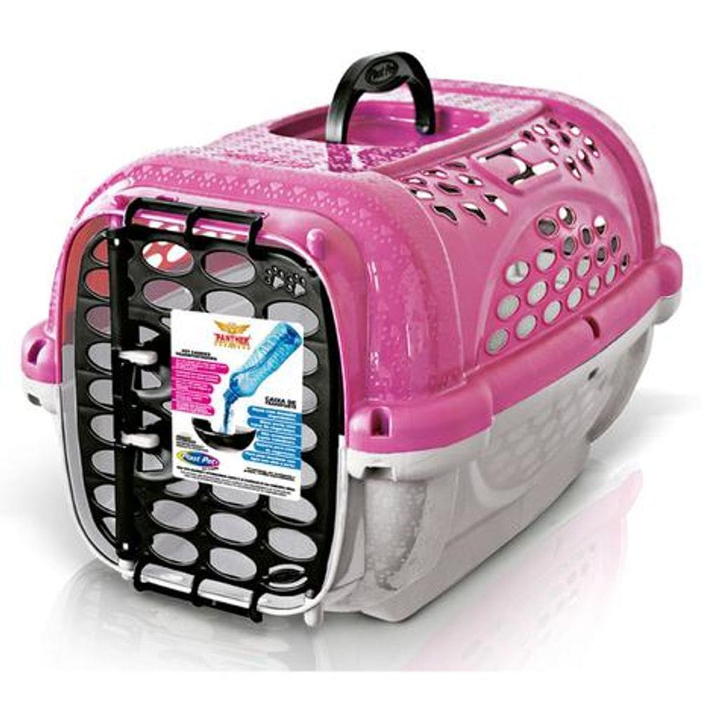 Plast Pet Caixa Transporte Panther Nº2 Rosa (418)