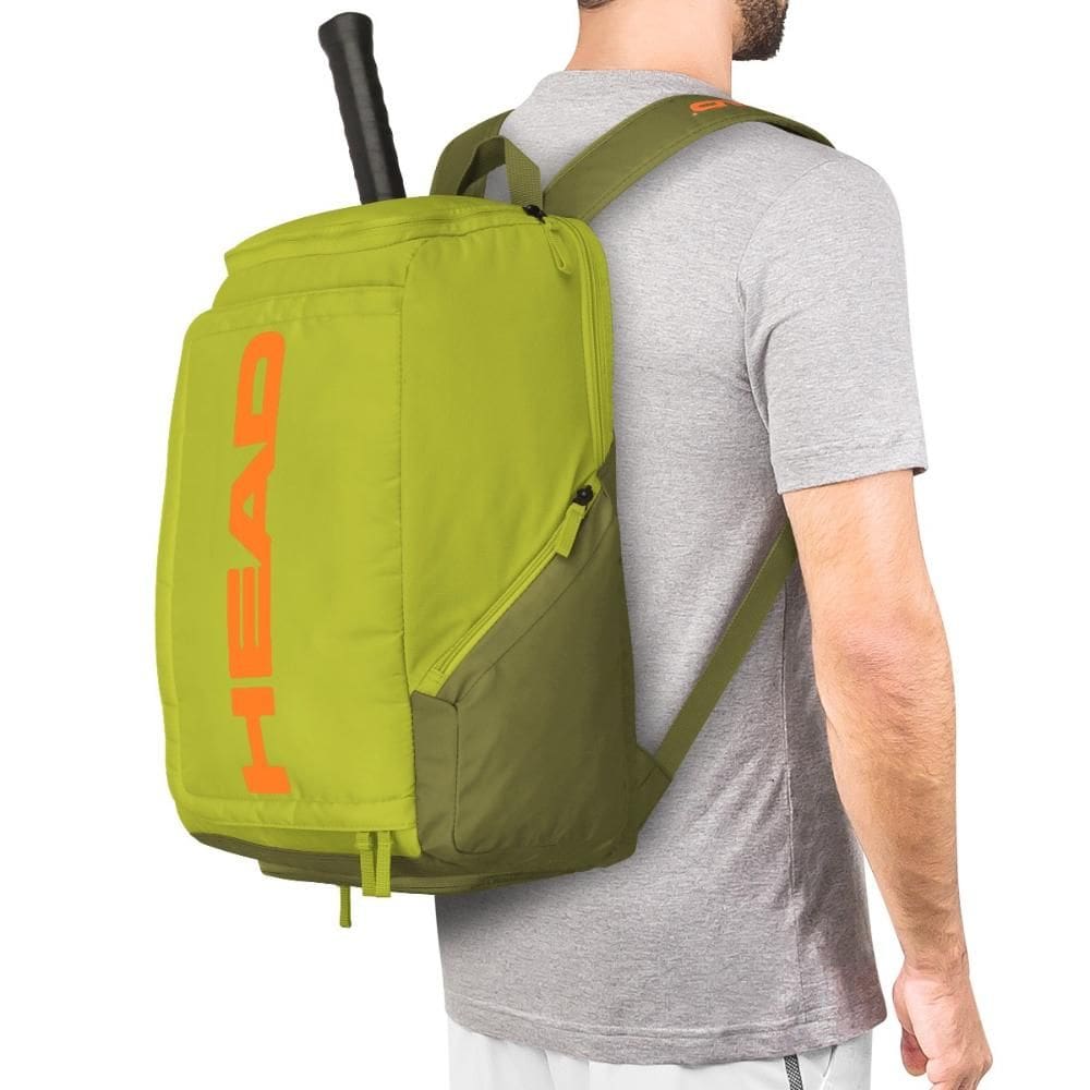 Mochila Head Pro 28L Verde e Laranja