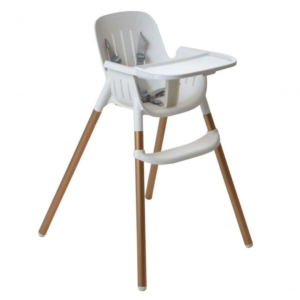 Cadeirinha De Alimentação Burigotto Poke Até 15kg Frosty Polar Branco