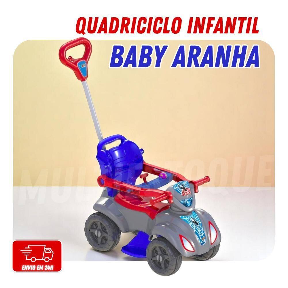 Quadriciclo Infantil Spyder - Baby Em Cores