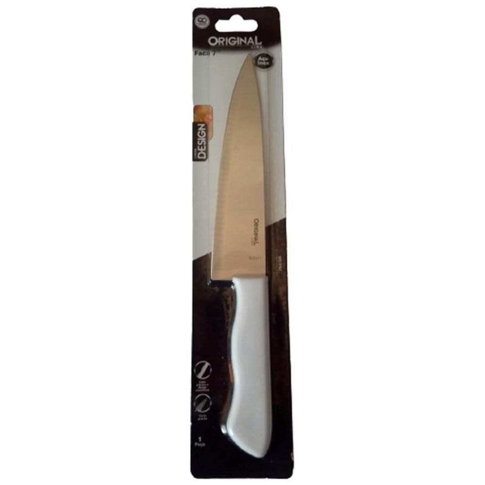 Faca De Cozinha Design 7Pol Line