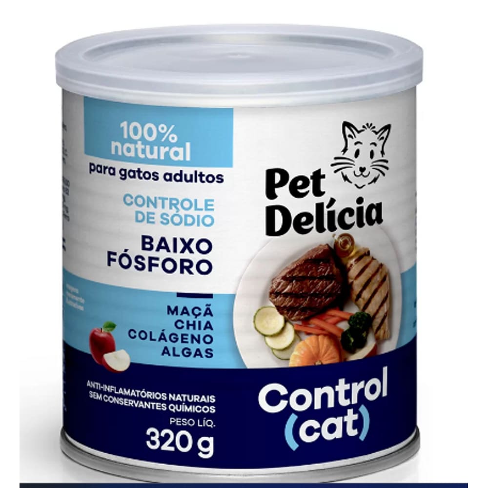 Pet Delicia Lata Gatos Control Cat 320g