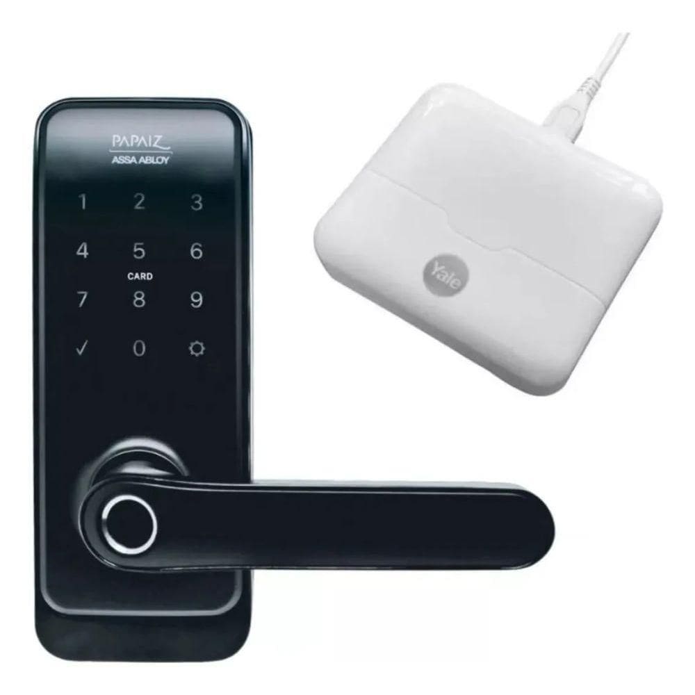 Combo Fechadura Digital Sl205 + Hub Yale